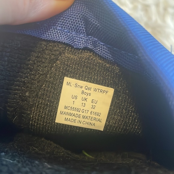 Merrell Snow Quest Boys Waterproof Boots - Picture 6 of 7